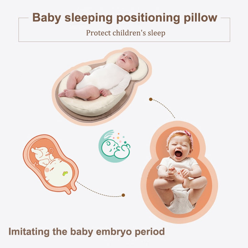 Baby Anti-Flat Head Comfort & Support Pillow (anti-Plagiocephaly pillow)