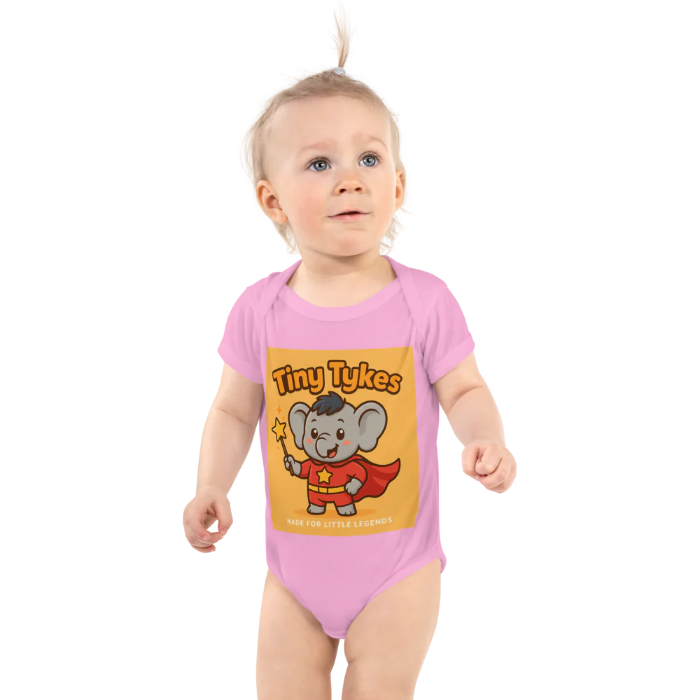 Tiny Tykes Short Sleeve Bodysuit