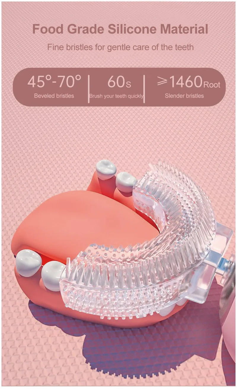 Tiny Tykes DinoBrush – 360° Automatic Kids Toothbrush