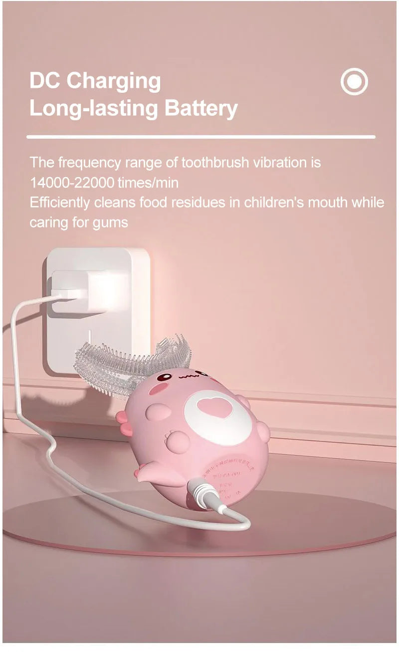 Tiny Tykes DinoBrush – 360° Automatic Kids Toothbrush