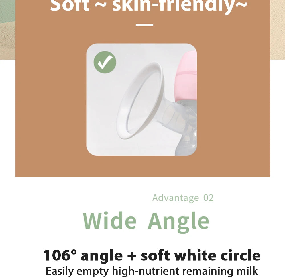 Portable Electric USB Chargable Breast Pump