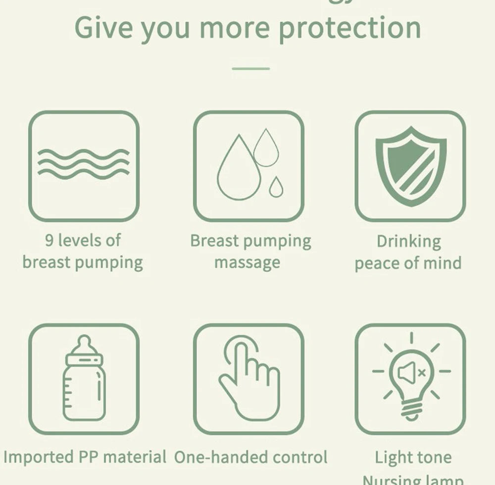 Portable Electric USB Chargable Breast Pump