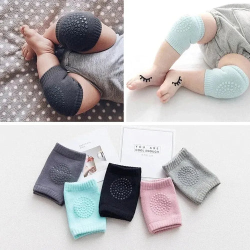 Baby Crawling Knee Pads – 5 Pair Comfort & Protection Set