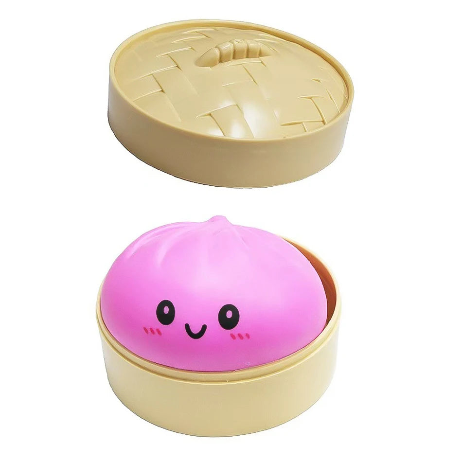 Blind box Colorful Dumpling Squishy Relaxing Relieve Anxiety Antistress Enhance Happiness Rebound Squeeze Reliever Toy
