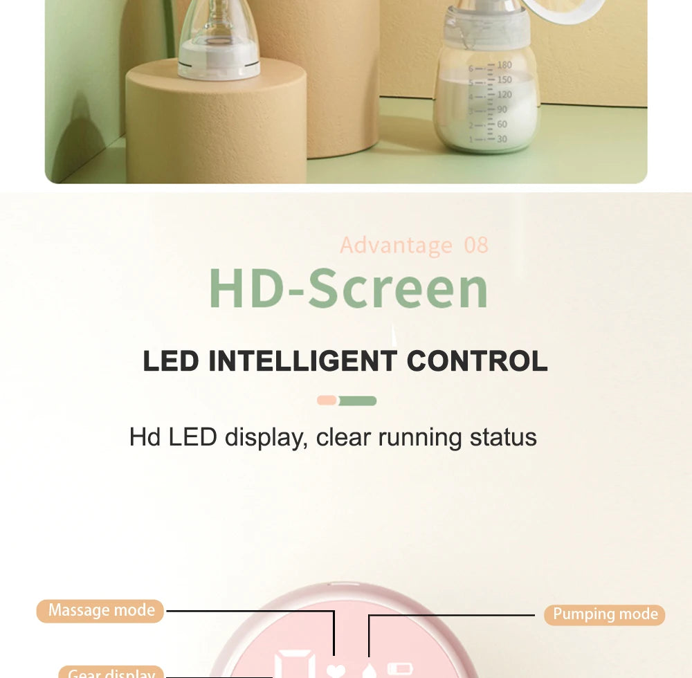 Portable Electric USB Chargable Breast Pump