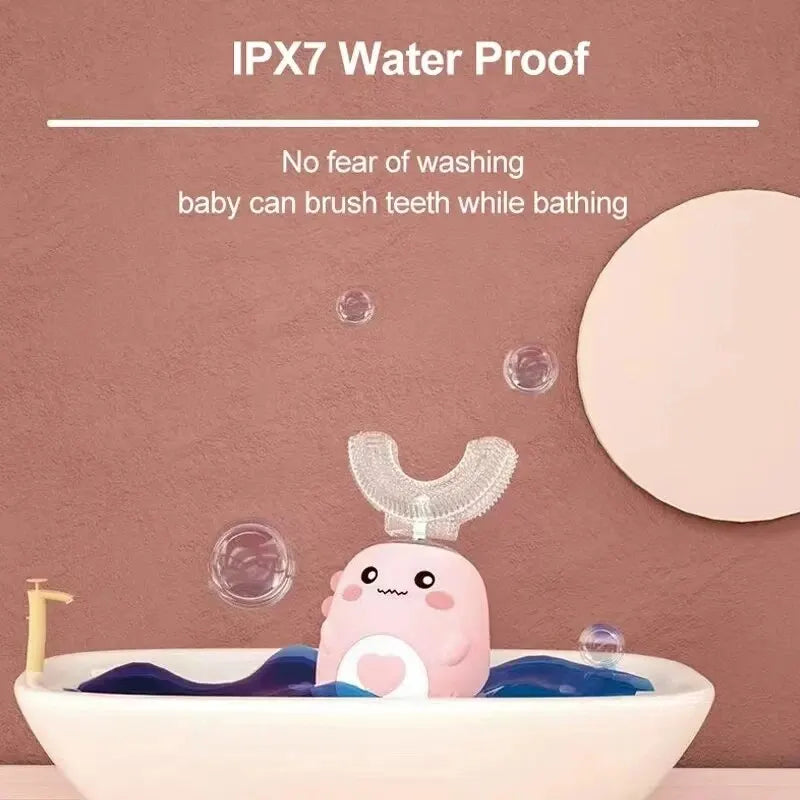 Tiny Tykes DinoBrush – 360° Automatic Kids Toothbrush